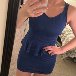 Fun night out dress, looks great with a jacket, cool back